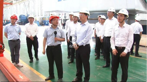 辽宁省省委副书记、省长李乐成来百乐博集团考察调研